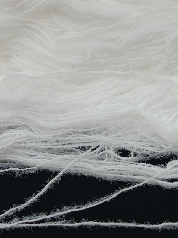 0.9cm Nylon Suede Fancy Yarn For Making Coat Fabric