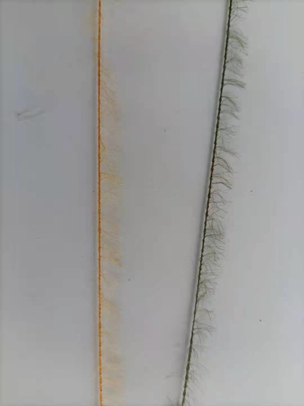 Feather Nylon Mink Yarn With 1.3cm Long Streight Pile Sweater